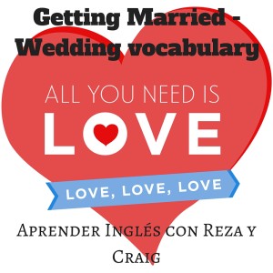 Getting Married and Wedding vocabulary – AIRC84