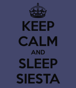 keep calm and sleep siesta