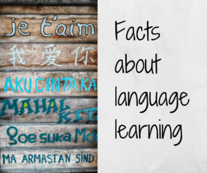Facts about language learning – AIRC286