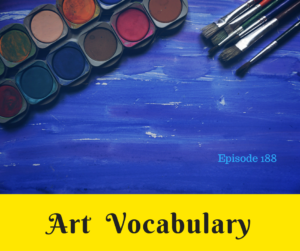 Art Vocabulary – AIRC188