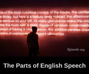The Parts of English Speech – AIRC194