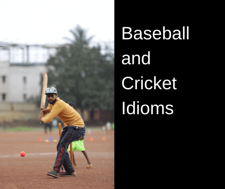 Baseball and Cricket Idioms – AIRC285