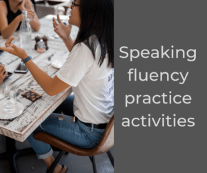 Speaking fluency practice activities – AIRC362