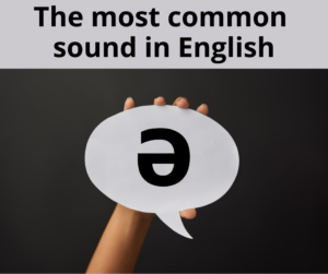 The most common sound in English; the schwa – AIRC473